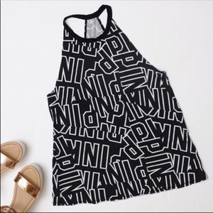 PINK Victoria’s Secret Super Soft High Neck Tank